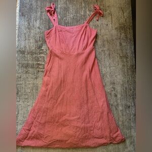 Draper James RSVP Red-checked Sundress XL